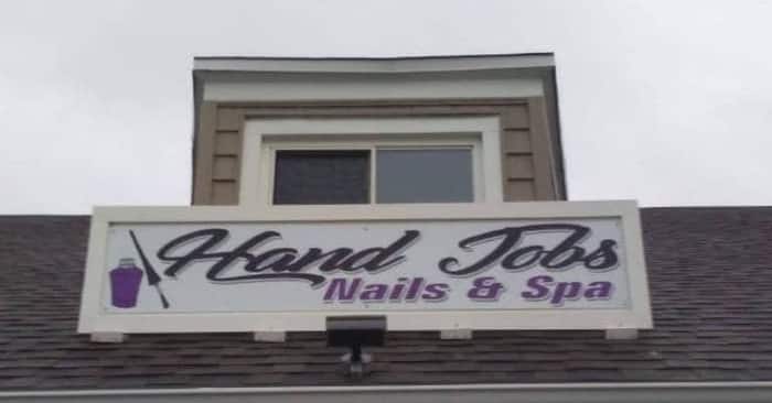 Nail Salon With Nervy Name Sparks Major Controversy Nail Salon With Nervy Name Sparks Major Controversy
